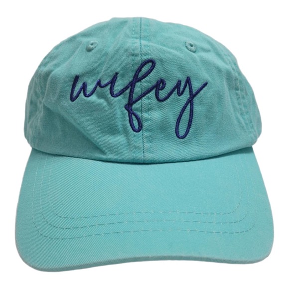 NWT Wifey Hat Script Baseball Hat / Cap - Picture 1 of 6